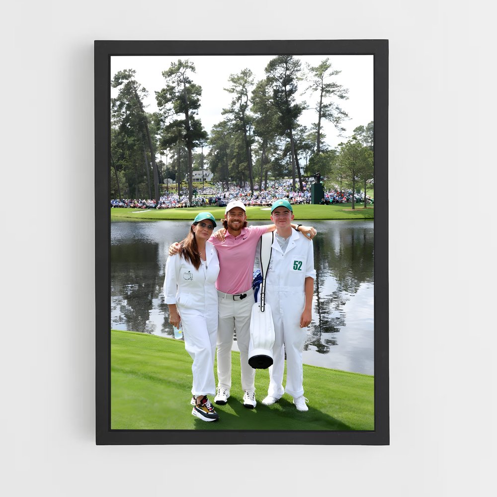 Poster L'Étreinte du Lac – affiche Golf (vue 2)